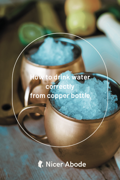 Benefits Of Drinking Water In Copper Bottle (And Its Disadvantages) 2 How to drink water correctly from copper bottle